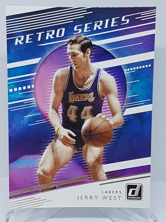 2020-21 Panini Donruss Retro Series Press Proof Jerry West #9