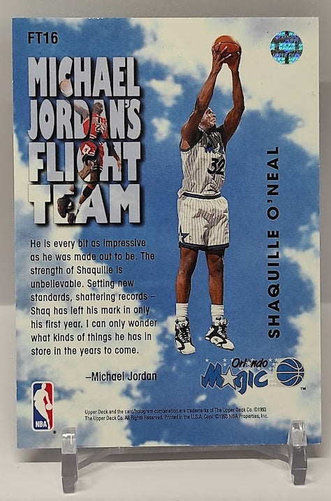 1993-94 Upper Deck Jordans Flight Team Shaquille O'Neal Magic *2