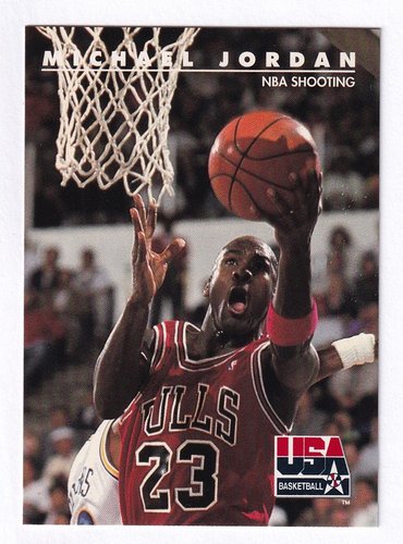 1992 Skybox USA Michael Jordan Chicago Bulls #44