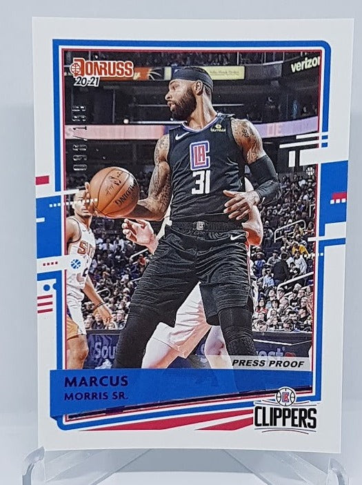 2020-21 Panini Donruss Marcus Morris Clippers 098/199 #164