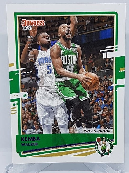 2020-21 Panini Donross Press Proof Kemba Walker Celtics 160/199 #94