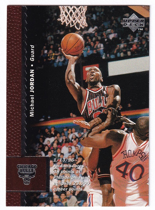 1996 Upper Deck Michael Jordan Chicago Bulls #16