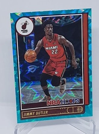 2021-22 Panini Hoops Teal Explosion Jimmy Butler Heat #10