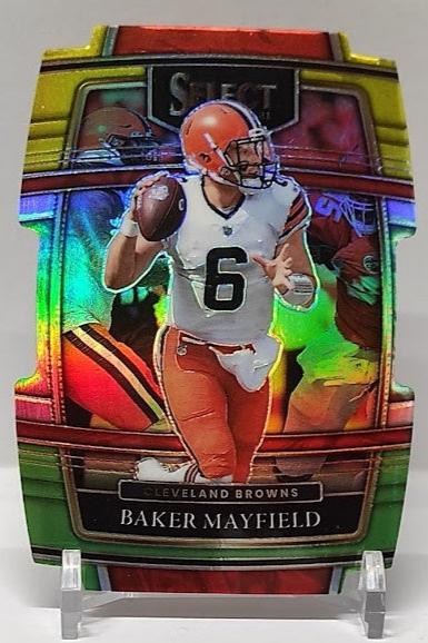 2021 Panini Select Die-Cut Baker Mayfield Browns #10 *1