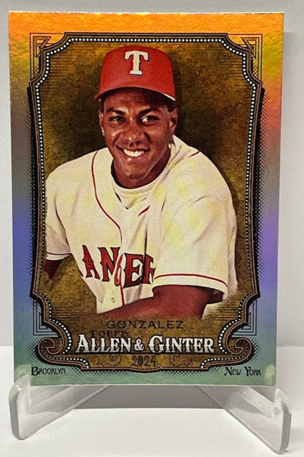 2024 Topps Allen & Ginter Juan Gonzalez Rangers #311