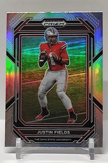 2023 Panini Prizm Draft Picks Silver Prizm Justin Fields Buckeyes #59 *1