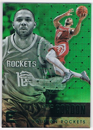 2017-18 Panini Essentials GREEN Eric Gordon Rockets #130