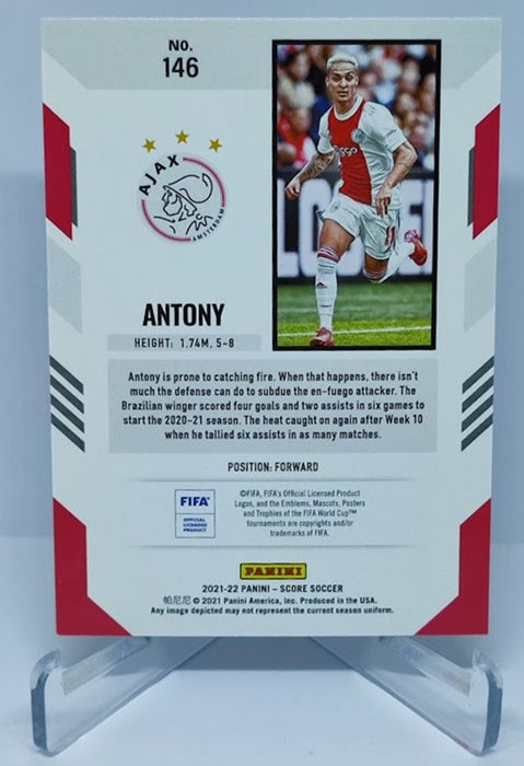 2021-22 Panini Score FIFA Red Laser Antony AFC Ajax #146