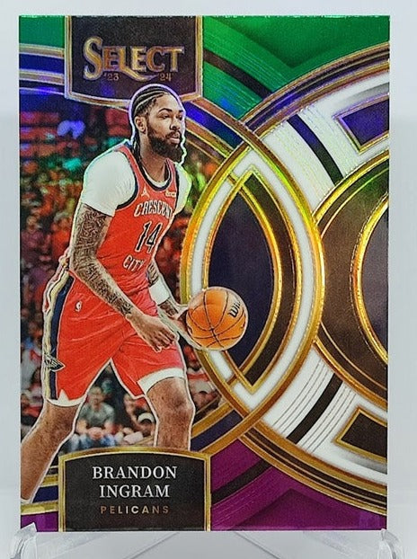 2023-24 Panini Select Premier Tri-Color Prizm Brandon Ingram Pelicans #173