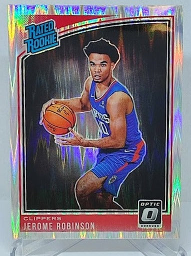 2018-19 Panini Donruss Optic Rated Rookie Jerome Robinson Clippers #152