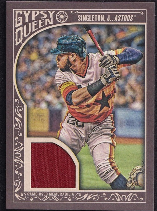 2015 Topps Gypsy Queen Memorabilia Jon Singleton Astros