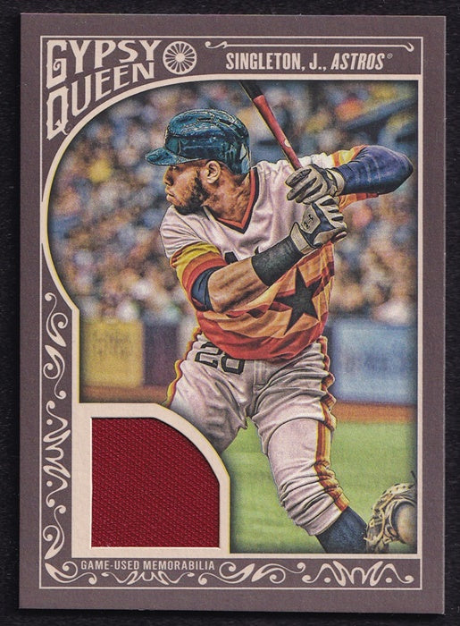 2015 Topps Gypsy Queen Memorabilia Jon Singleton Astros