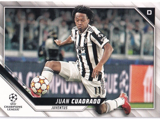 2022 Topps UCL Juan Cuadrado Juventus #177