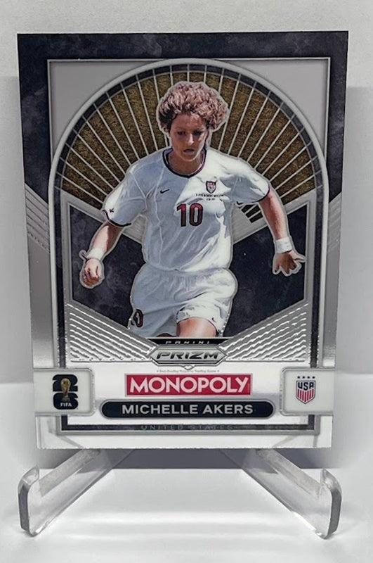 2026 Panini Monopoly Prizm FIFA World Cup Michelle Akers United States #90