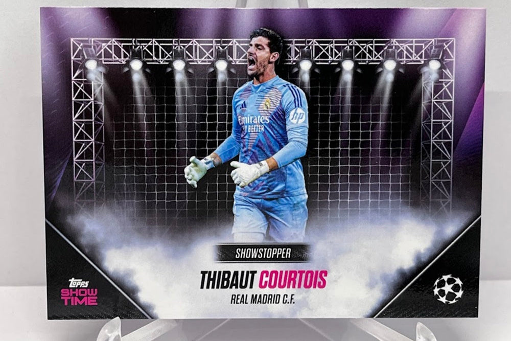 2024-25 Topps Showtime Showstopper Thibaut Courtois Real Madrid *5