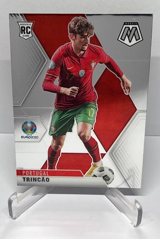 2021 Panini Mosaic UEFA EURO RC Trincao Portugal #156