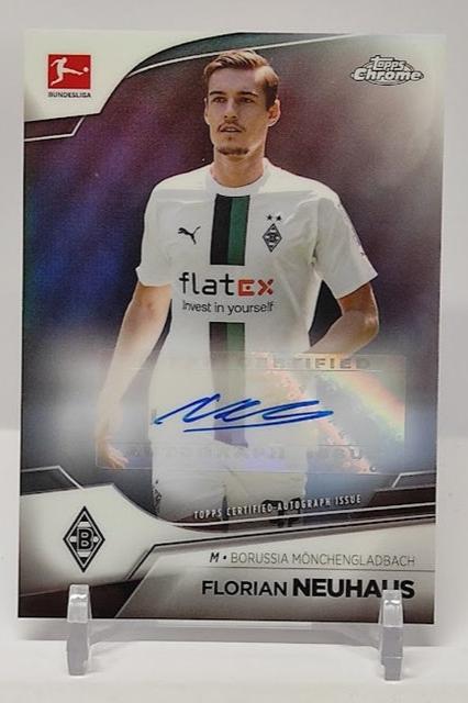 2022-23 Topps Chrome Auto Florian Neuhaus Gladbach