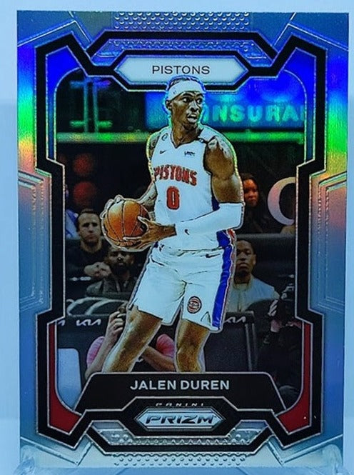 2023-24 Panni Prizm Silver Prizm Jalen Duren Pistons #210