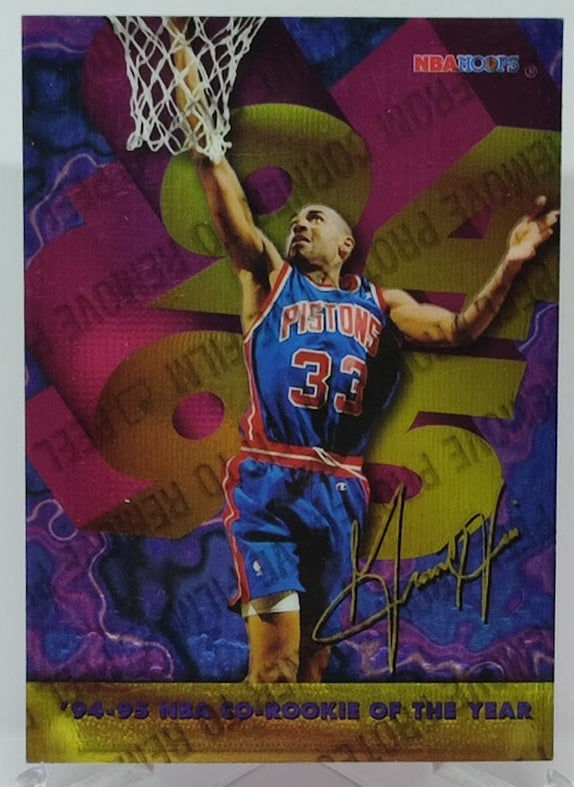 1995-96 Skybox NBA Hoops Rookie of the Year Grant Hill Pistons