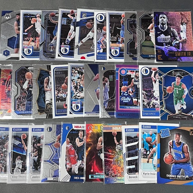 30 Card Team Lot DALLAS MAVERICKS Rookies & Veterans A