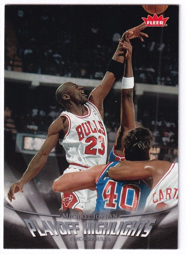2007-08 Fleer Michael Jordan Playoff Highlights Set 30 Card Lot Chicago Bulls